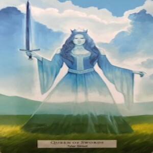 March 26, 2023 - Tarot Card of the Day - Queen of Swords