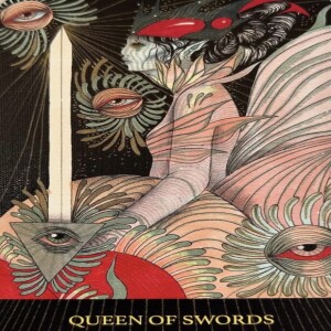 January 26, 2025 - Tarot Card of the Day - Queen of Swords