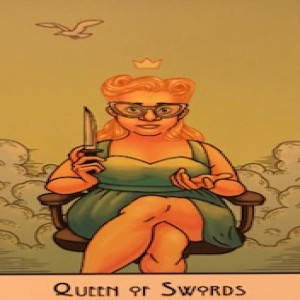 January 9, 2020 - Tarot Card of the Day - Queen of Swords