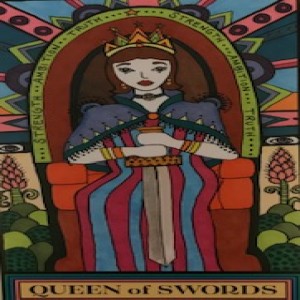October 27, 2022 - Tarot Card of the Day - Queen of Swords