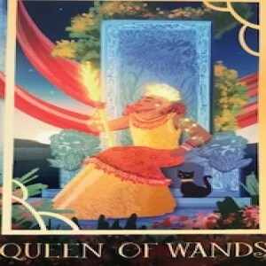 August 3, 2023 - Tarot Card of the Day - Queen of Wands