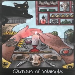 January 15, 2023 - Tarot Card of the Day - Queen of Wands