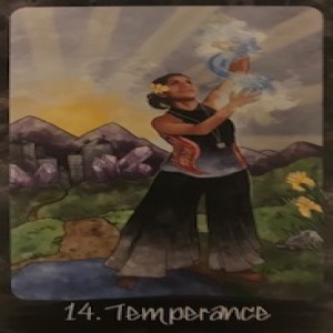 October 3, 2022 - Tarot Card of the Day - Temperance