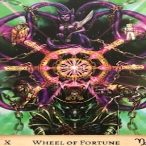 April 24, 2024 - Tarot Card of the Day - The Wheel of Fortune