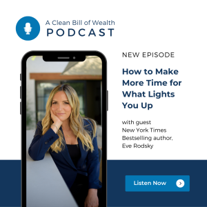 How to make more time for what lights you up with New York Times bestselling author, Eve Rodsky