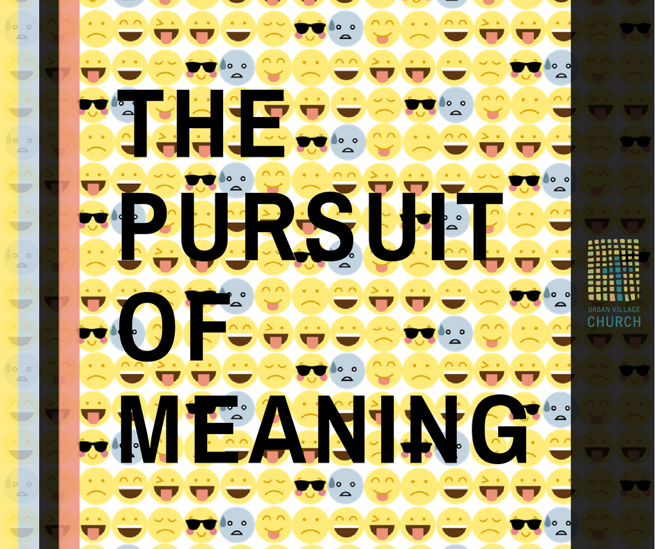 UVC Wicker Park (Susan Cottrell) 1.7.18 - The Pursuit of Meaning: Meaning, Not Happiness 