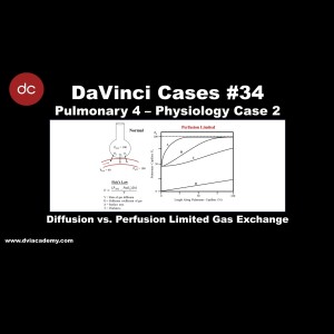 Diffusion vs. Perfusion Limited Gas Exchange [#DaVinciCases Pulmonary 4 - Physiology Case 2]