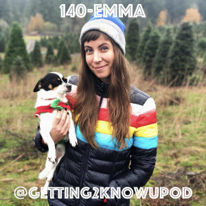 140-Emma: Comedian with Self Produced Special, Open Mom,  Into Beavers, Doesn’t Like When Meet&Greats make her feel like a StarFish in a Touch Tank, Wrote Erotica for the Kindle