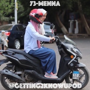 73-Menna: Dosy Bikes Founder, Journalist, Start Up Entrepreneur, Licensed Scooter Rider and Instructor,  Never Been Pepper Sprayed