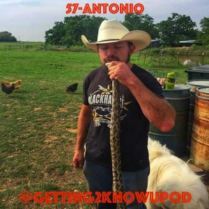 57- Antonio: Author, Introspective, Nomadic Worker, One With Nature, Psychedelic Believer, Great Voice, Avid Hiker, Enjoys a Purposeful Trip