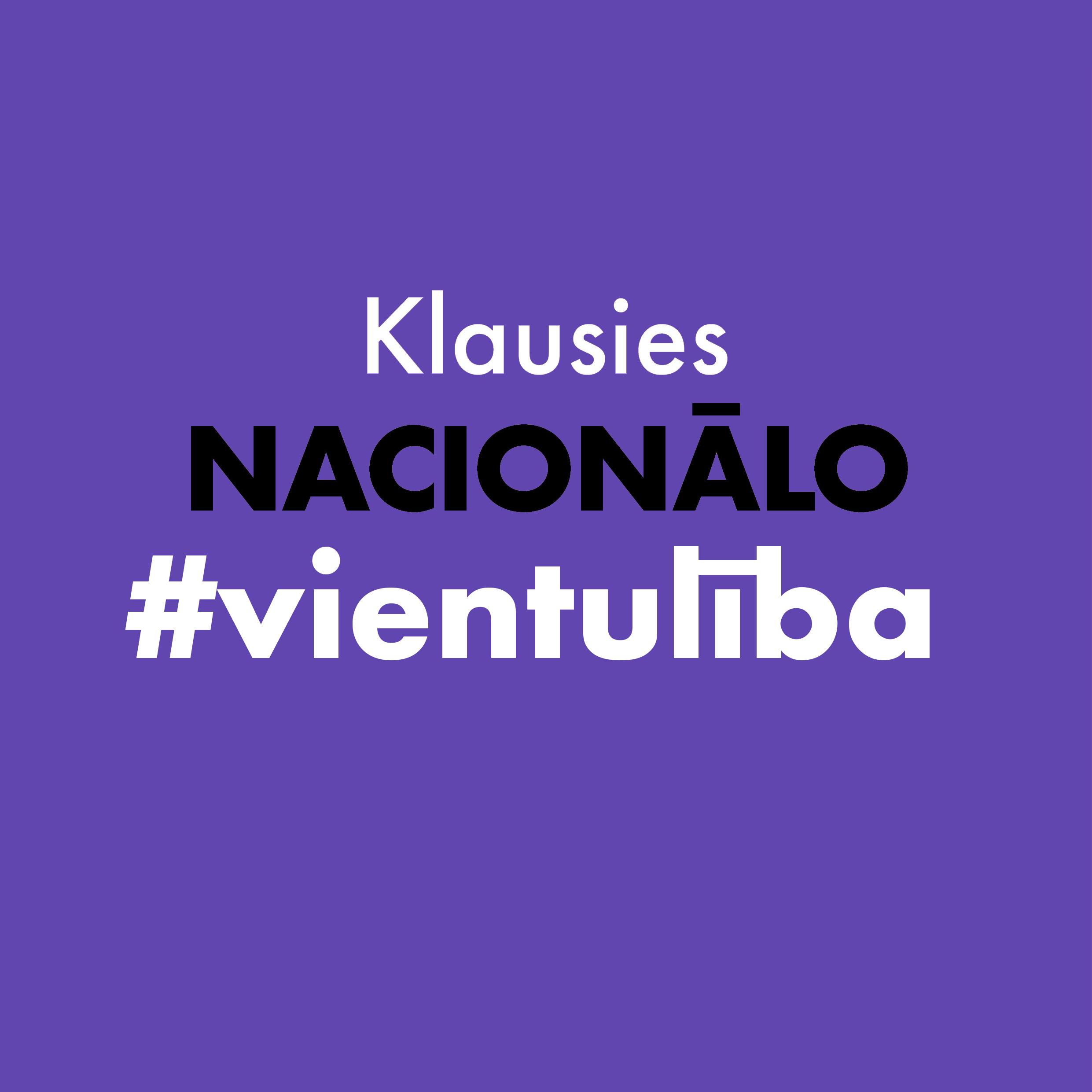 Klausies Nacionālo!
