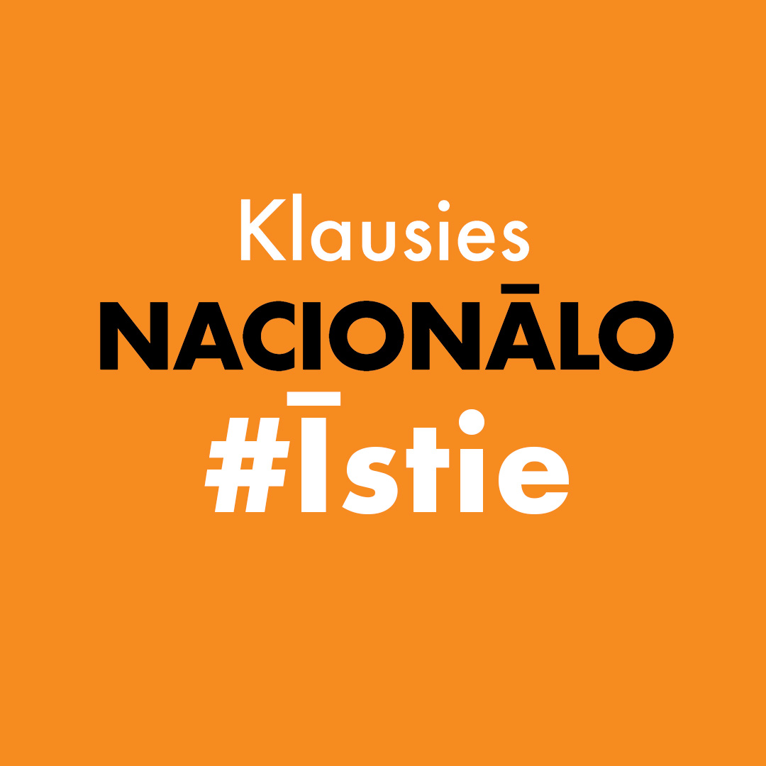 Klausies Nacionālo!