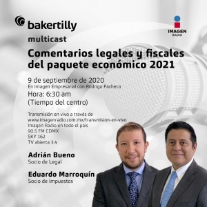 Comentarios legales y fiscales del paquete económico 2021