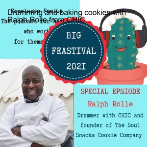 Drumming and baking cookies with Ralph Rolle from CHIC