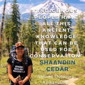 Shaandiin Cedar - On Using Storytelling To Combat Climate Change