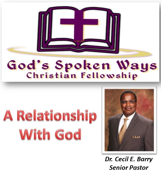 A Relationship WIth God
