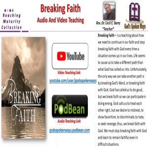 Breaking Faith