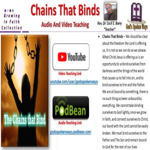 Chains That Bind