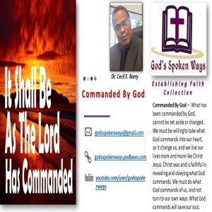 Commanded By God