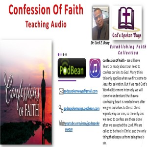 Confession Of Faith