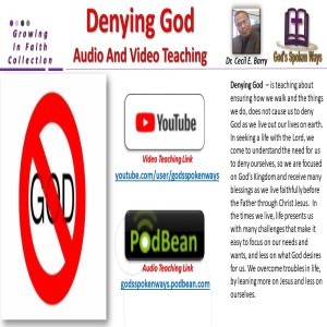 Denying God