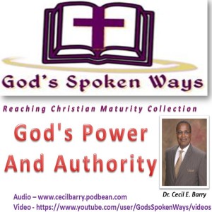 God's Power and Authority