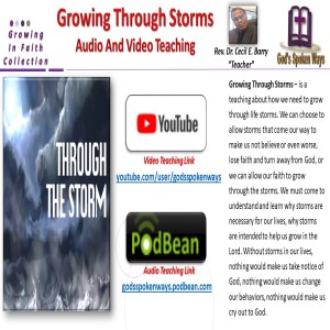 Growing Through Storms