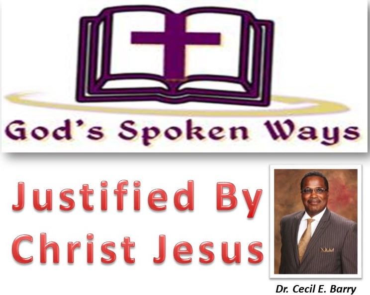 Justified By Christ Jesus