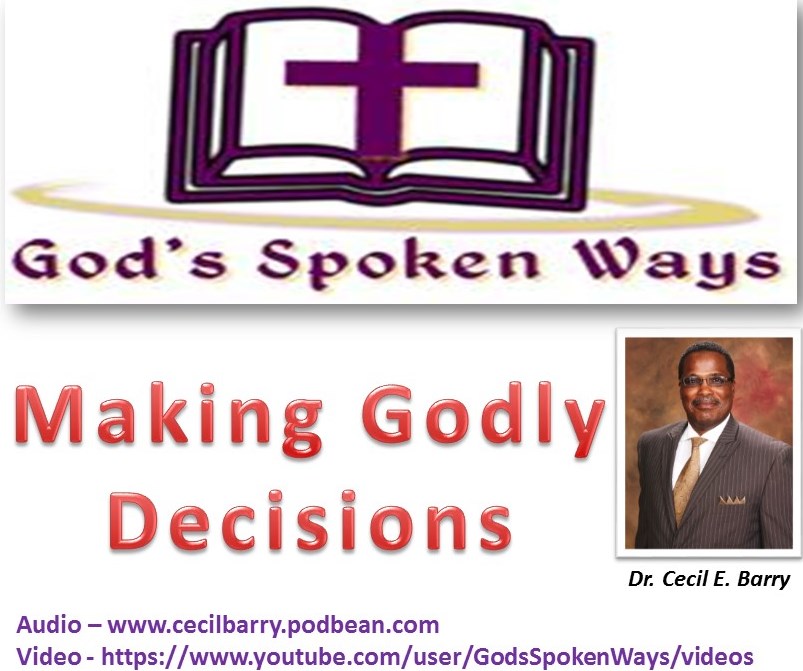 Making Godly Decisions