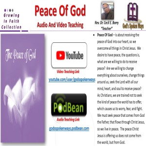 Peace Of God