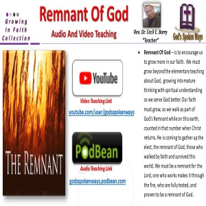 Remnant Of God
