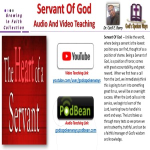 Servant Of God