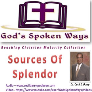 Sources Of Splendor