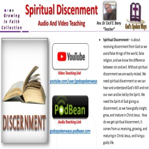 Spiritual Discernment