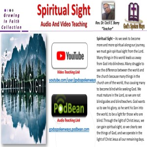 Spiritual Sight