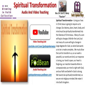 Spiritual Transformation