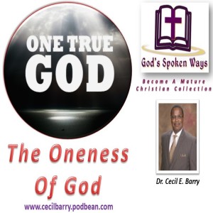 Oneness Of God