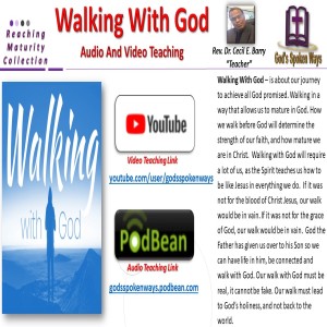 Walking With God