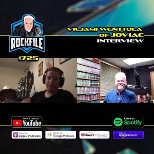 VILJAMI JUPITER WENTTOLA (JOVIAC) Interview ROCKFILE Podcast 725