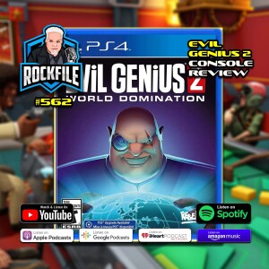 EVIL GENIUS 2 (2021) PlayStation Review ROCKFILE Podcast 562