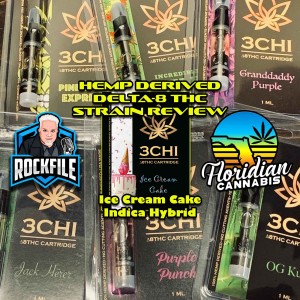 DELTA-8 THC STRAIN REVIEW: Ice Cream Cake FLORIDIAN CANNABIS Podcast 3