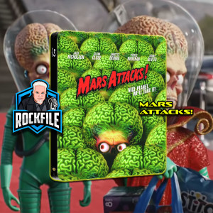 Revisiting MARS ATTACKS! (1996) Review ROCKFILE Podcast 238