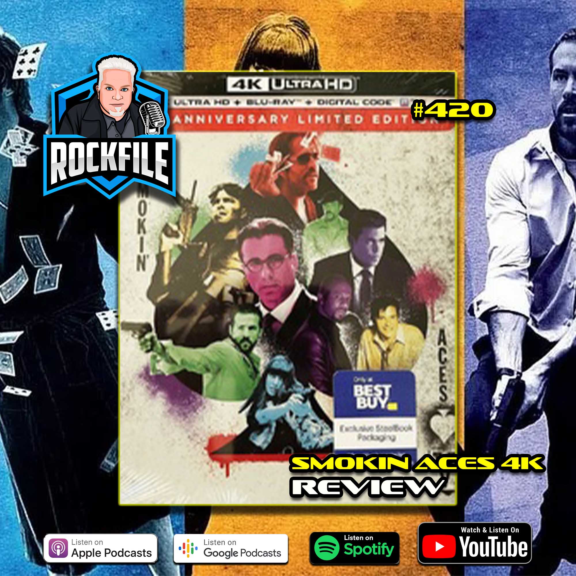 SMOKIN’ ACES (2006) 4K Review ROCKFILE Podcast 420