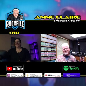 ANNE-CLAIRE RALLO (2024) Interview ROCKFILE Podcast 710