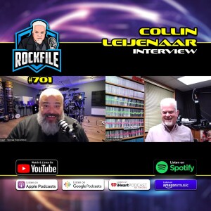 COLLIN LEIJENAAR (2024) Interview ROCKFILE Podcast 701