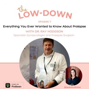 39: Everything you ever wanted to know about prolapse and why we currently can’t repair Levator Ani Avulsions, with specialist surgeon Dr. Ray Hodgson.