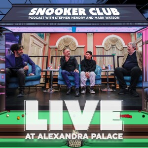 Snooker Club LIVE at Ally Pally with Stephen Fry & Zhang Anda | S1E8