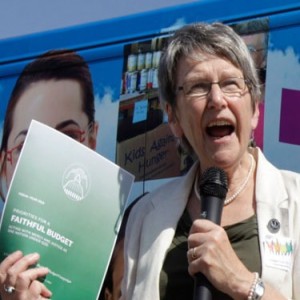 KUR interviews Director of NETWORK Lobby, Advocates for Justice, Sr. Simone Campbell