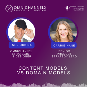 Ep. 13 – Content Models vs Domain Models – Carrie Hane