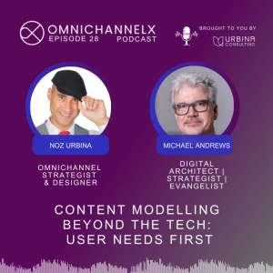 Ep. 28 – Content modelling beyond the tech: User needs first w/ Michel Andrews